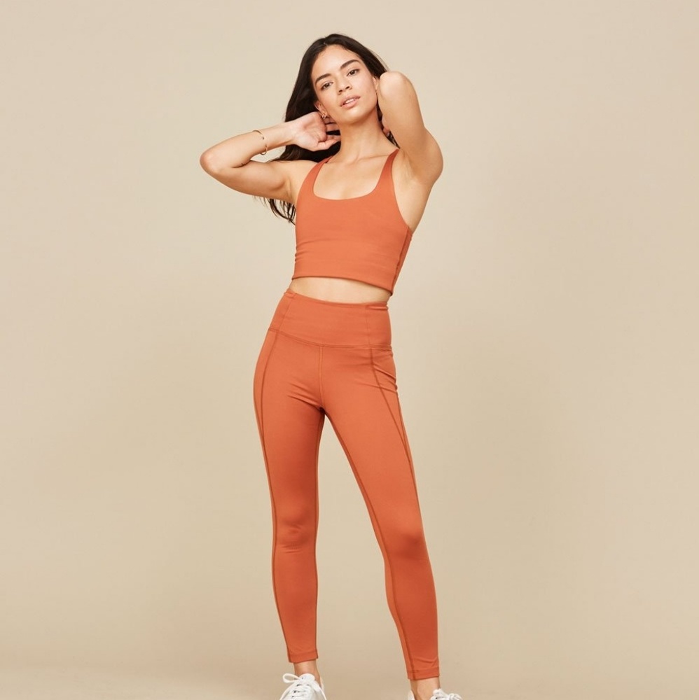 Girlfriend Collective Toasted Apricot Leggings XS